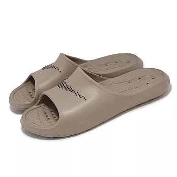 Nike 涼拖鞋 Victori One Shower Slide 男鞋 女鞋 卡其 黑 一體式 排水 防滑 CZ5478-200
