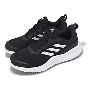 adidas 慢跑鞋 Alphacomfy 男鞋 黑 白 緩衝 透氣 運動鞋 愛迪達 ID0350