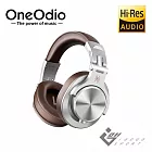 OneOdio A71 DJ監聽耳機 銀棕色