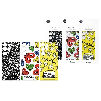 SAMSUNG Galaxy S24 Ultra 5G Keith Haring 原廠主題感應卡(GP-TOS928) Heart (紅)