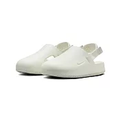 W Nike Calm Mule Sail 全白 女鞋 拖鞋 涼鞋 穆勒鞋 休閒鞋 FB2185-100 US9 全白
