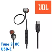 美國JBL Tune 310C USB-C 純淨低頻 Hi-Res認證 線控入耳式耳機 2色 公司貨保固一年 黑色