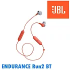 美國JBL ENDURANCE Run2 BT 藍牙無線防水入耳式耳機 運動專用（四色）公司貨保固一年 橘色