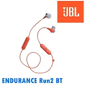 美國JBL ENDURANCE Run2 BT 藍牙無線防水入耳式耳機 運動專用(四色)公司貨保固一年 橘色