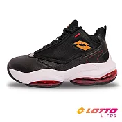 【LOTTO 義大利】男 FLY POWER A2 氣墊籃球鞋- 25.5cm 黑/紅