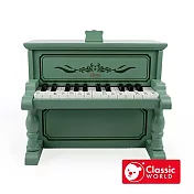 【德國 classic world 客來喜經典木玩】古典莫蘭迪綠鋼琴《40580》