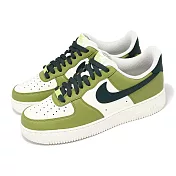 Nike 休閒鞋 Air Force 1 07 男鞋 橄欖綠 黑 AF1 HJ3484-331