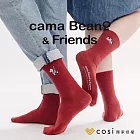 Cosi cama Beano & Friends 螺紋中長襪x3雙-Baristas(MIT台灣製襪子/正版授權)  S(22~24cm)