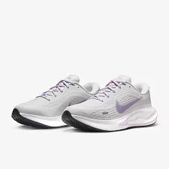 NIKE W JOURNEY RUN 女跑步鞋─白紫─FJ7765100 US6 白色