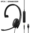 EPOS ADAPT 135 USB II 單耳USB降噪耳罩耳機-附線控