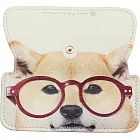 日本Palas & Decore Luonnos Calmo 可愛動物 隨身眼鏡套 柴犬