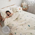 《BUHO》天絲萊賽爾4.5x6.5尺單人兩用被(套)+枕套二件組-台灣製 《阿帕卡趣玩》