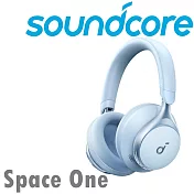 soundcore Space One 頭戴式藍牙耳機 超長55小時待機時間 3色 公司貨保固2年 天藍色
