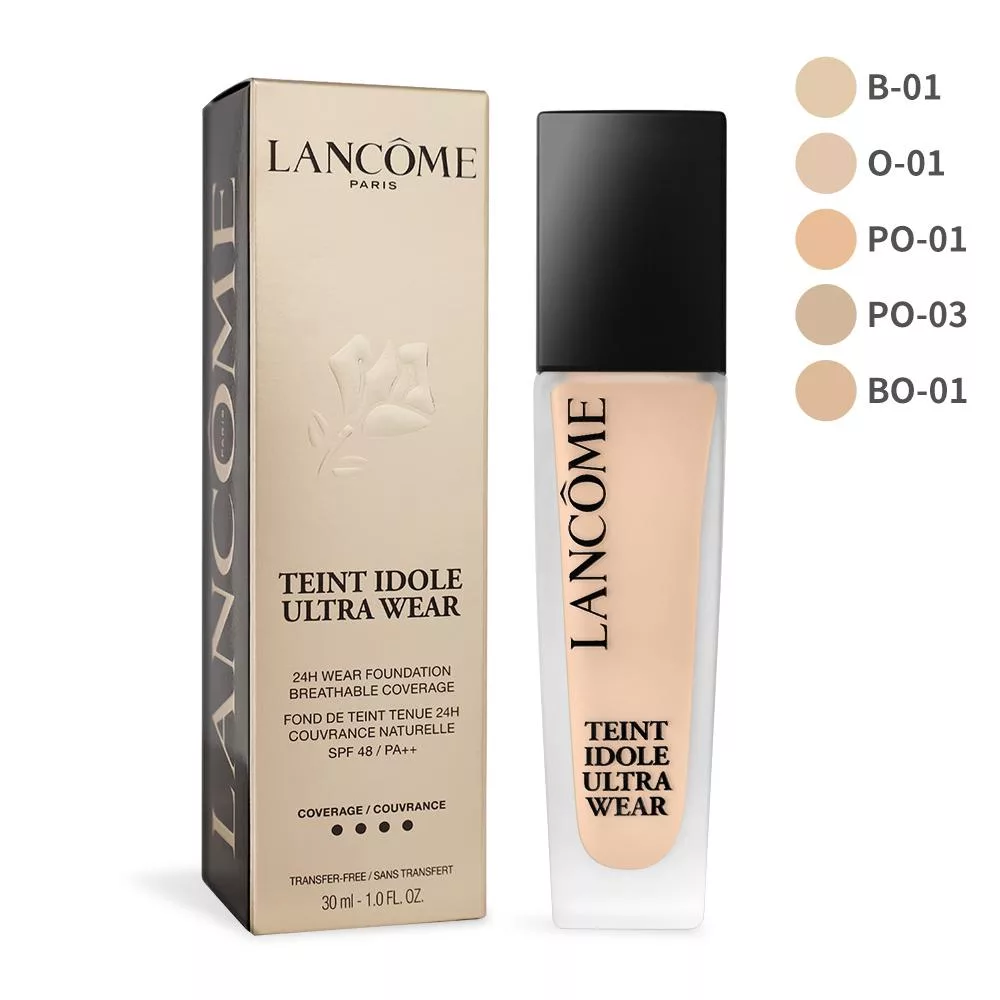 LANCOME 蘭蔻 零粉感超持久粉底 SPF48/PA++(30ml)-多色可選-新版-百貨公司貨 #PO-01