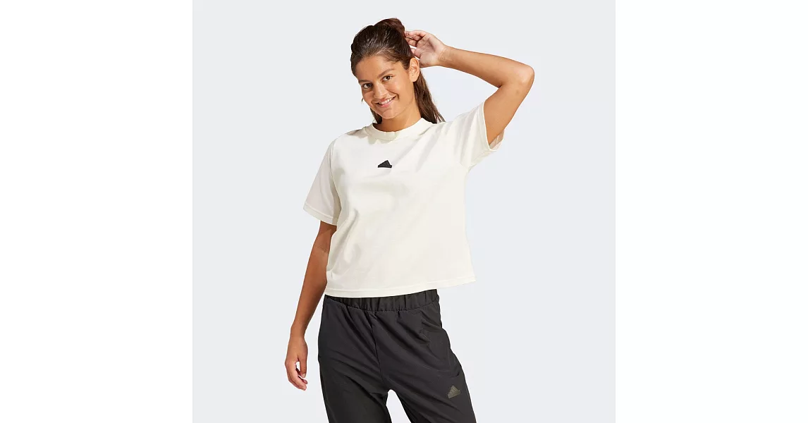 博客來-ADIDAS W Z.N.E. TEE 女短袖上衣-白-IS3920 XL 白色
