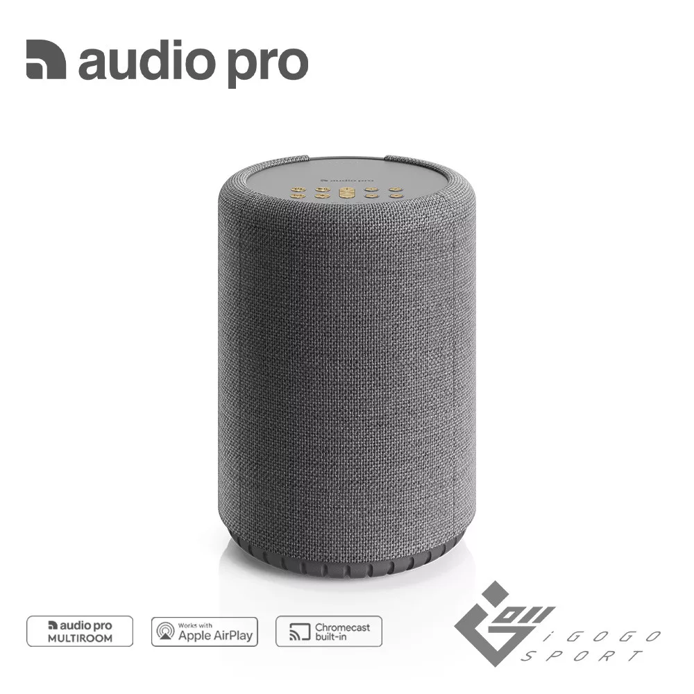 Audio Pro A10 MKII WiFi 無線藍牙喇叭 深灰色