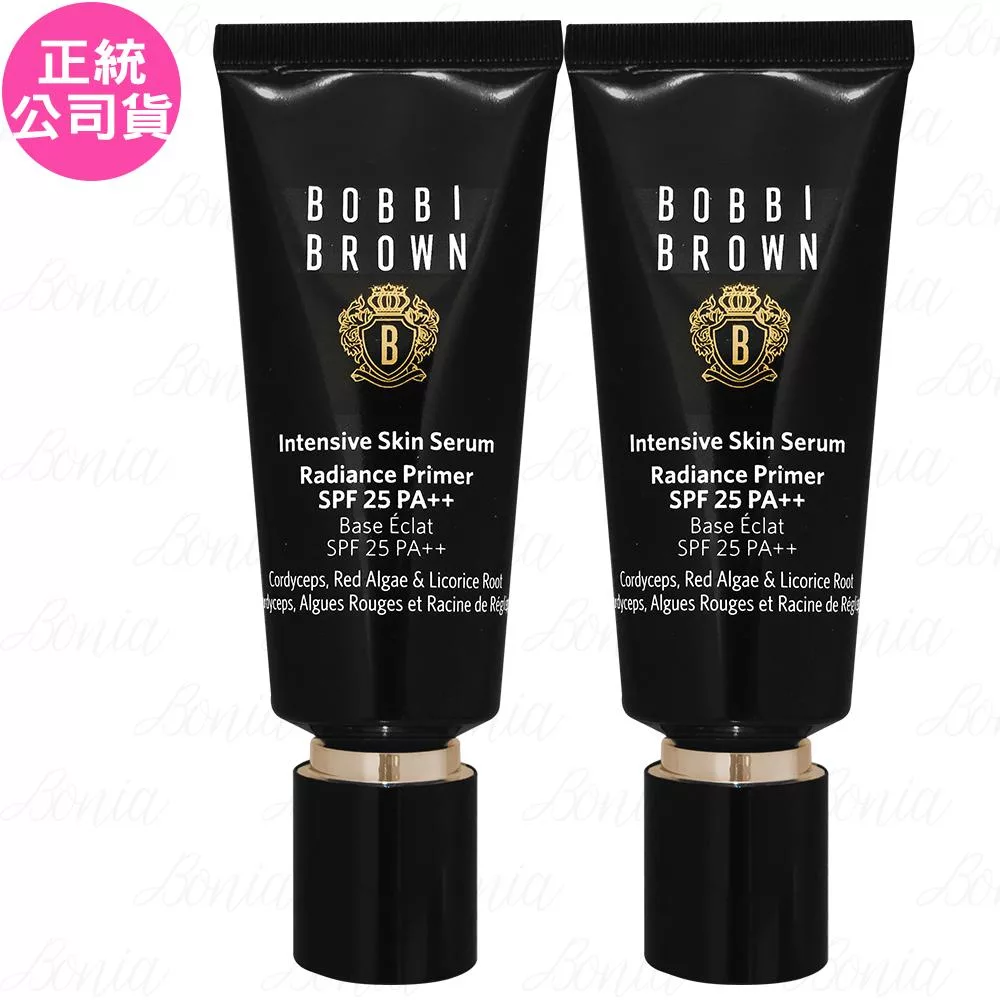 BOBBI BROWN 芭比波朗 冬蟲夏草精華亮膚持妝乳 SPF25 PA++(40ml)*2(公司貨)
