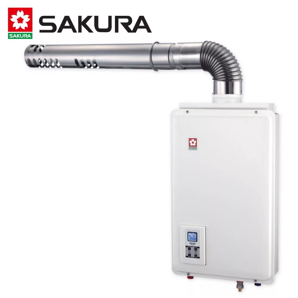 【SAKURA 櫻花】16L供排平衡智能恆溫熱水器 SH1680 (桶裝瓦斯LPG) FE式 送安裝