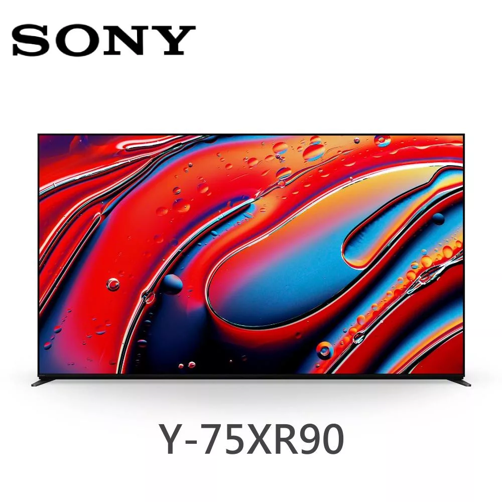 SONY Y-75XR90 75吋 BRAVIA 9 Mini LED 4K 智慧顯示器 液晶電視 Google TV 《含桌放安裝+舊機回收》