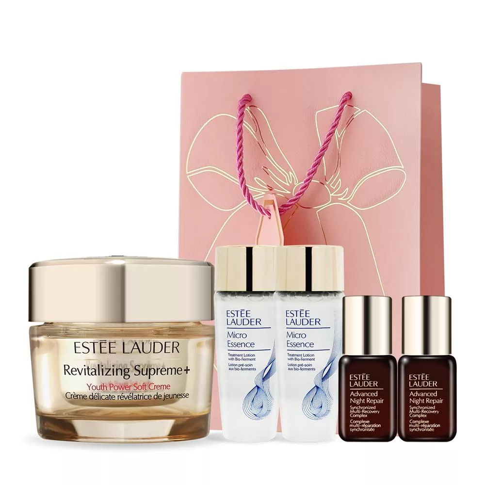 EsteeLauder雅詩蘭黛 經典金三角保養修護組 雅詩蘭黛經典金三角保養修護組包含膠原霜、原生露與特潤三款產品,輕盈水感質地清爽不厚重,能有效讓肌膚飽滿有光澤,適合日常保養使用。