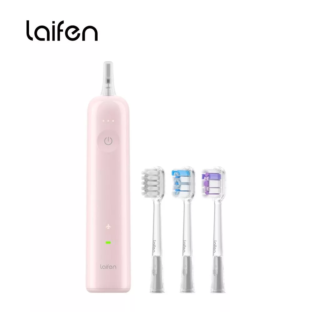 【Laifen 徠芬】WAVE 掃震電動牙刷 光感粉
