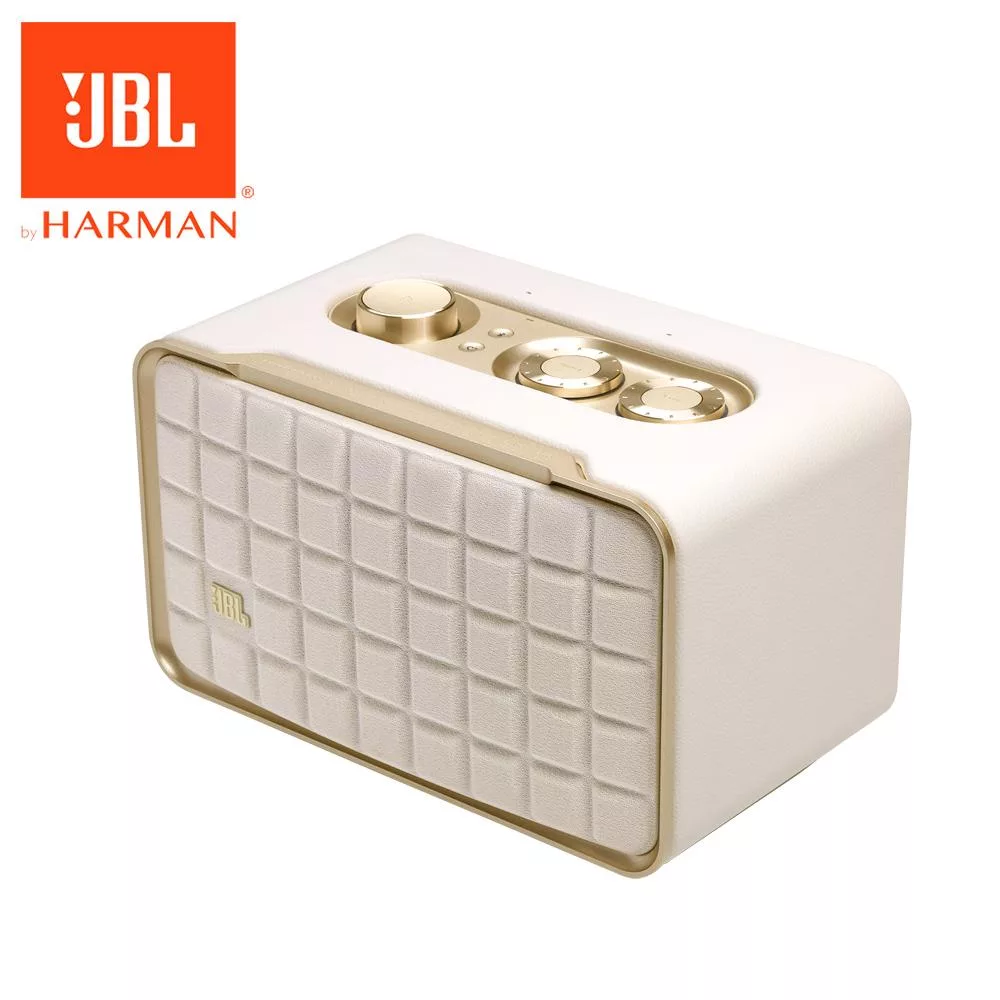 JBL Authentics 200 家用語音串流藍牙音響(白色)