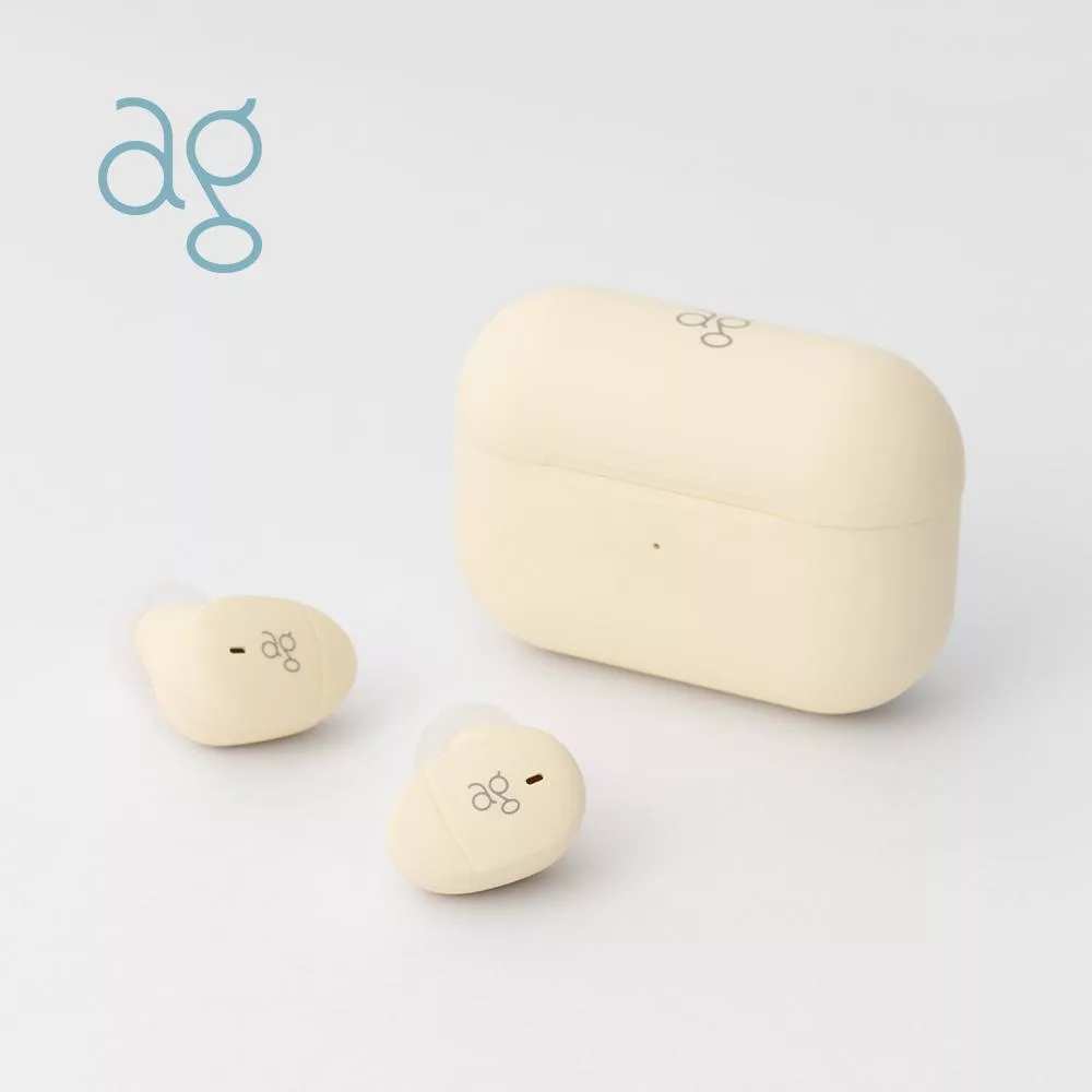 日本ag COTSUBU MK2 真無線藍牙耳機 檸檬黃