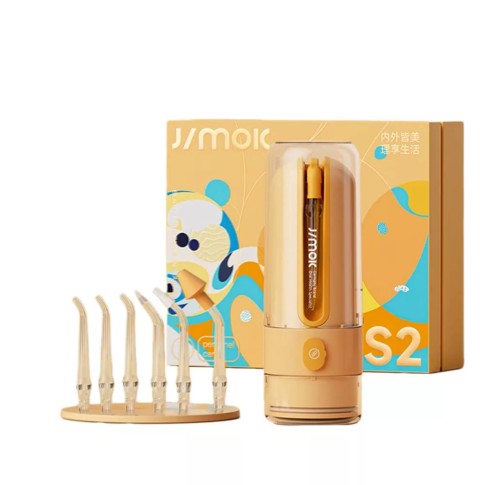【JIMOK】S2 便攜沖牙器 -陽光橙