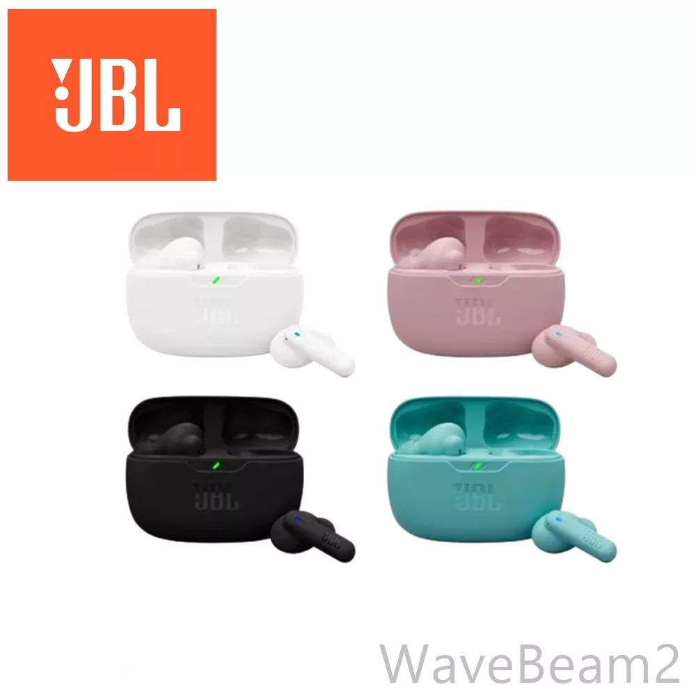 JBL Wave Beam 2 真無線降噪藍牙耳機 4色 公司貨保固一年 粉色