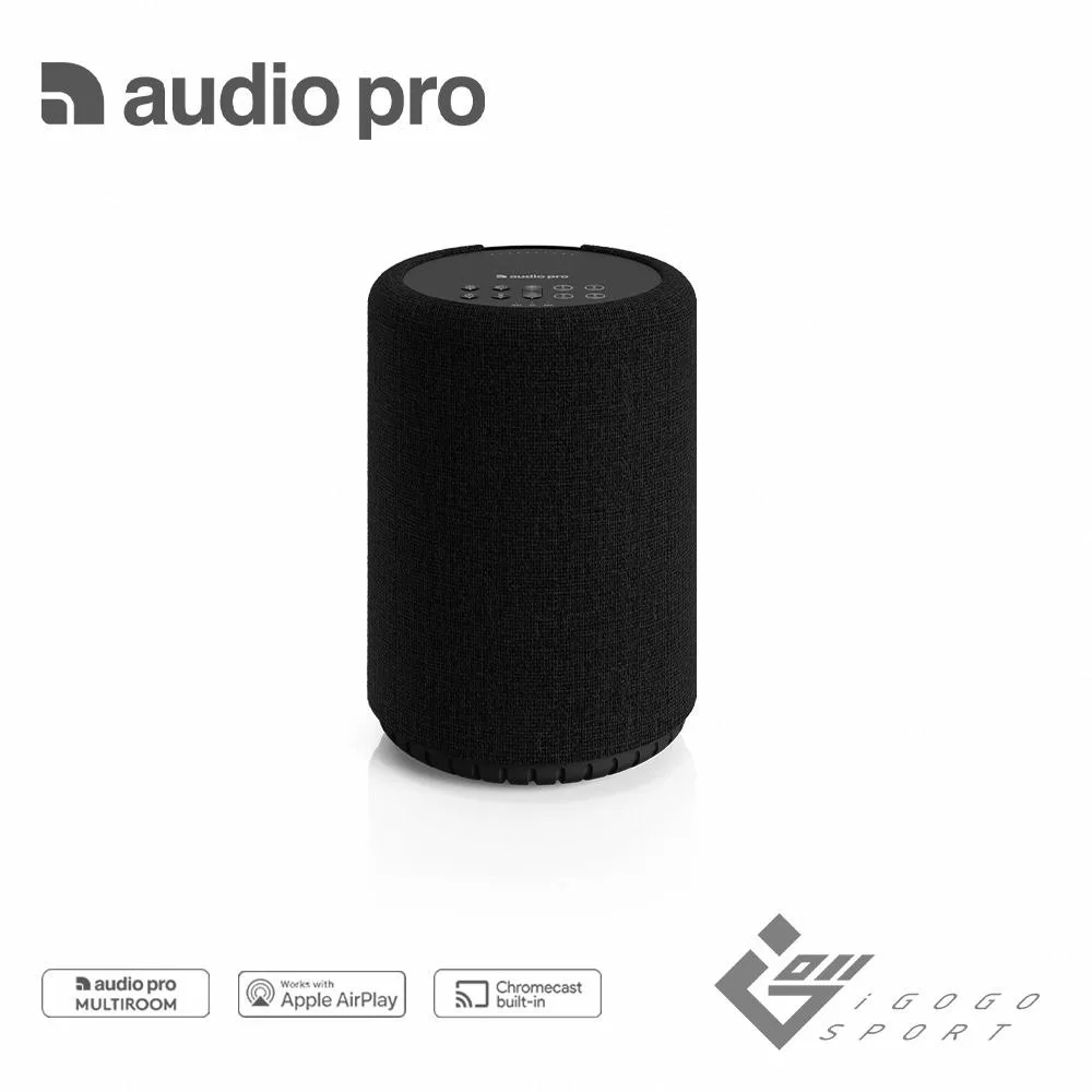 Audio Pro A10 MKII WiFi 無線藍牙喇叭 黑色