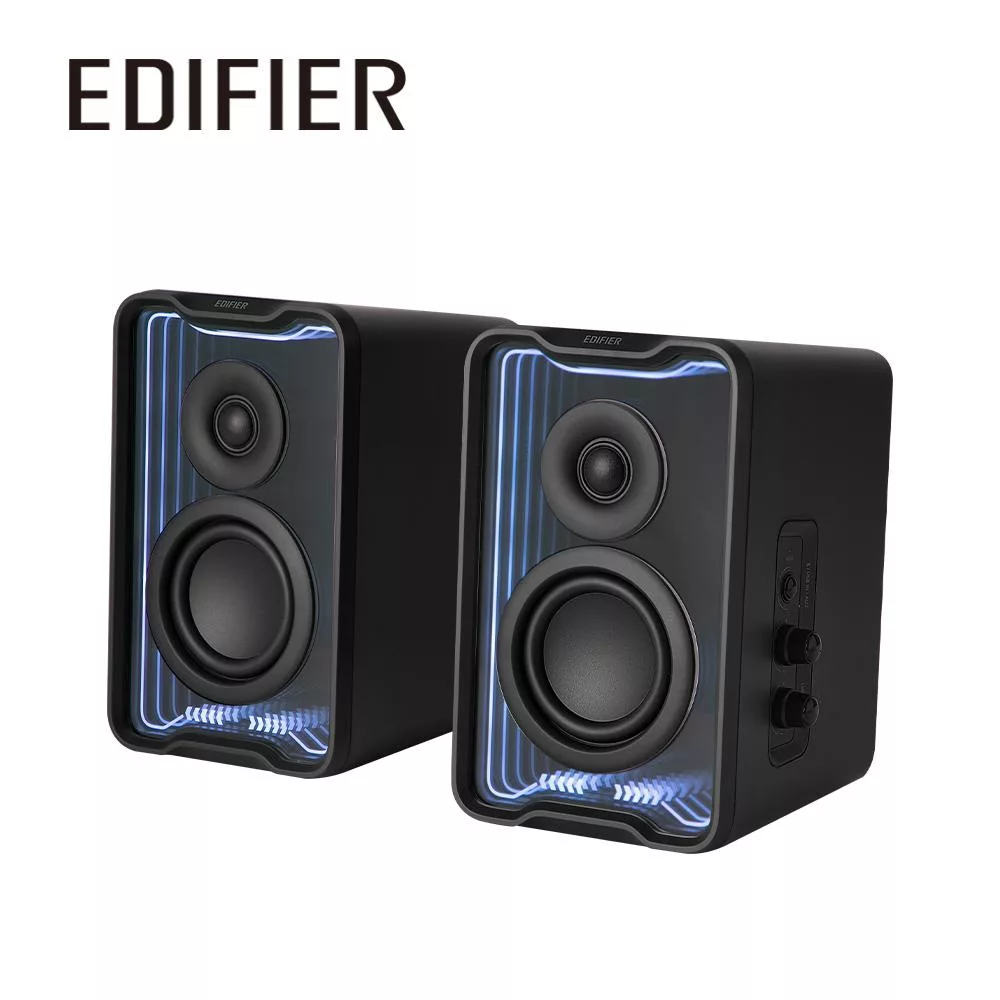 EDIFIER QR30 2.0 桌面藍牙喇叭 黑色