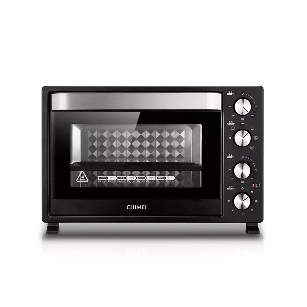 CHIMEI奇美 EV-32F0SK 電蒸箱,容量30-40L,內部材質不鏽鋼,尺寸長502x寬383x高331mm,重量8.8kg,電壓110V/60Hz,消耗功率1500W以上,產地中國,保固1年,BSMI許可字號R63298。適閤家庭蒸煮,高效節能,耐用實用。 CHIMEI奇美 EV-32F0SK