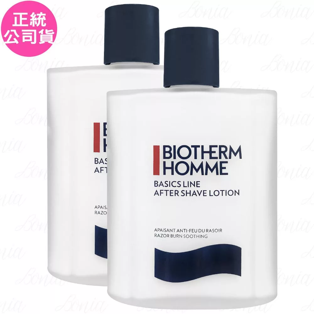 【即期良品】BIOTHERM?碧兒泉 礦泉舒緩鬍後凝膠(100ml)*2(公司貨)