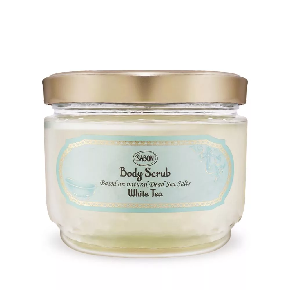 SABON 身體磨砂膏(600g)-多款可選-新版-國際航空版 白茶