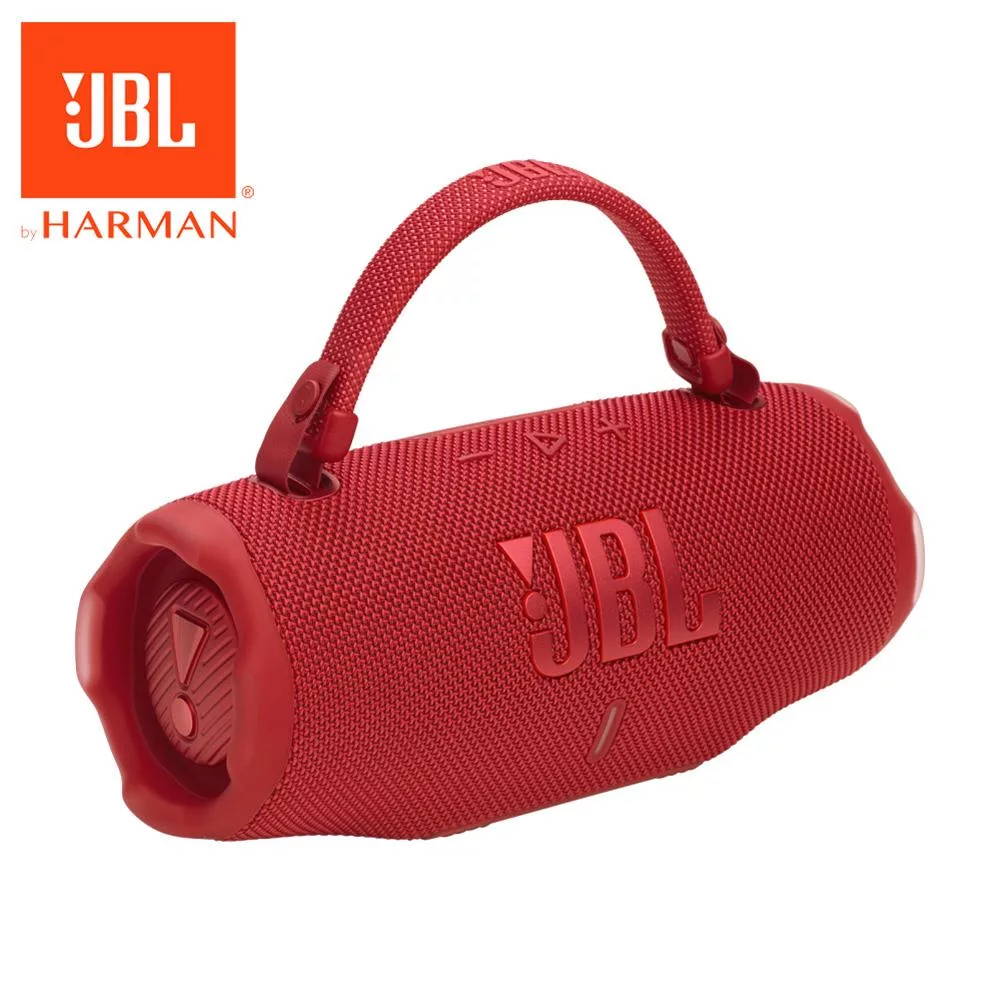 JBL Charge 6 可攜式防水藍牙喇叭 紅色