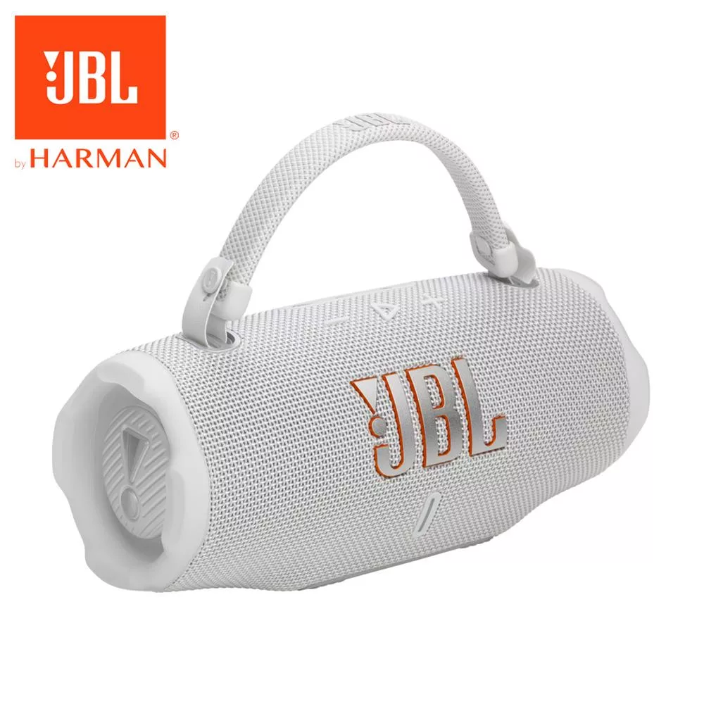 JBL Charge 6 可攜式防水藍牙喇叭 白色