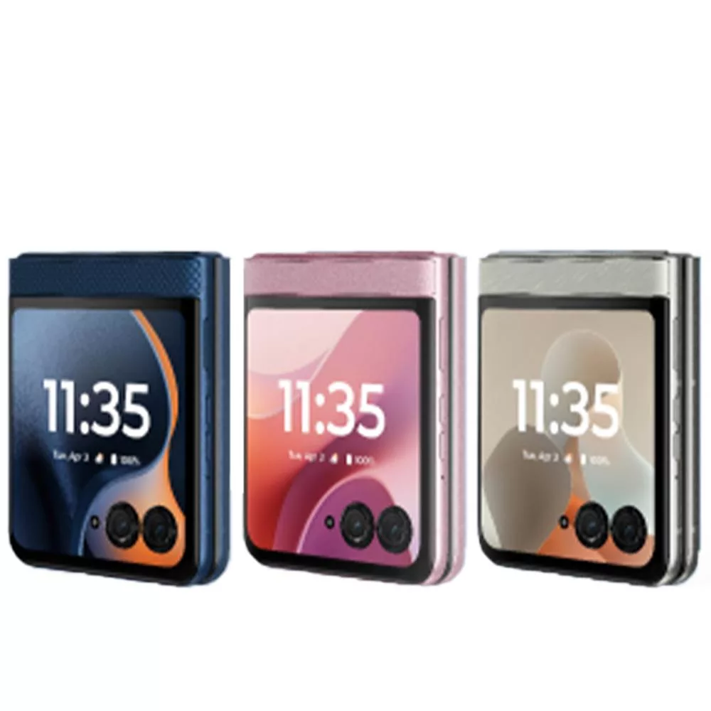 Motorola razr 60 (8G/256G) 6.9吋雙螢幕AI摺疊機 粉