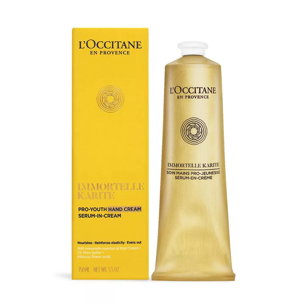 L’OCCITANE 歐舒丹 乳油木蠟菊賦活護手霜(150ml)-百貨公司貨