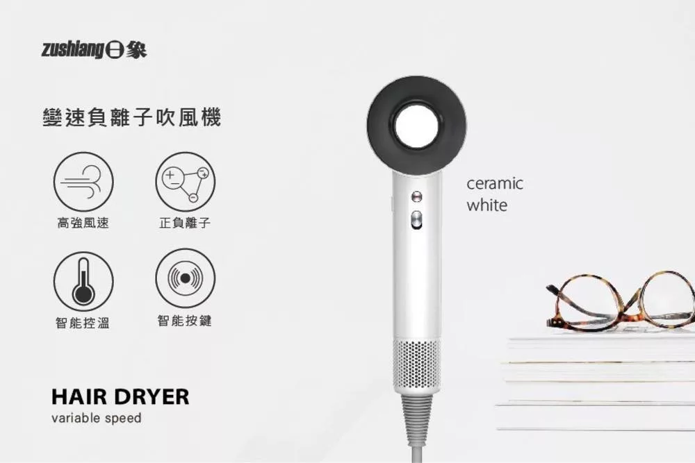 ZUSHIANG日象 變速負離子吹風機 ZS-SD5161