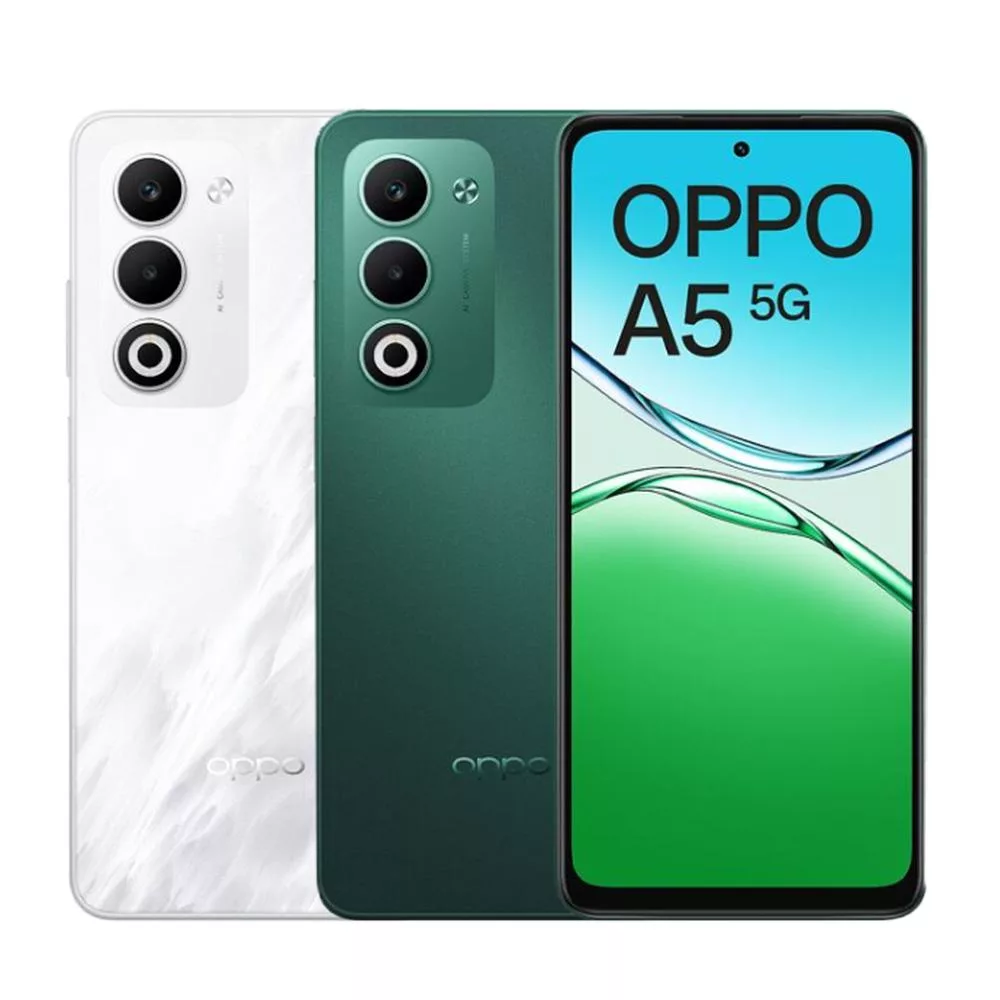 OPPO A5 5G (4G/128G)軍規抗摔防水機※送支架+盒內附保護殼※ 綠