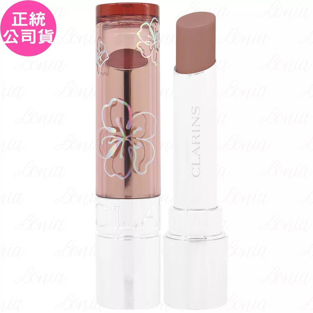 CLARINS 克蘭詩 彈潤植萃固態美唇油_仙境粉櫻限定版(#07 夢幻裸櫻)(2.9g)(公司貨)