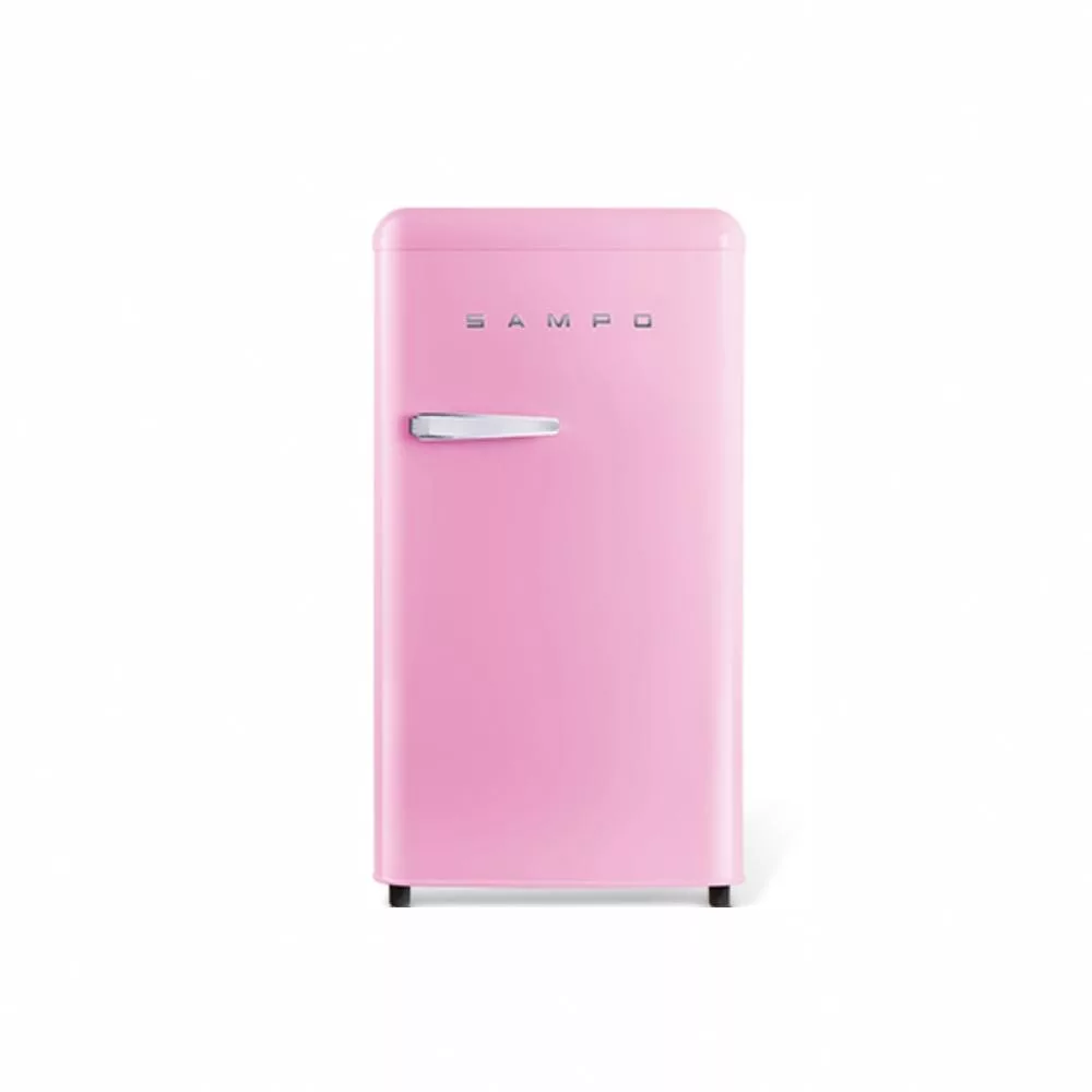 SAMPO聲寶99公升定頻單門冰箱 SR-C10(P)粉彩紅