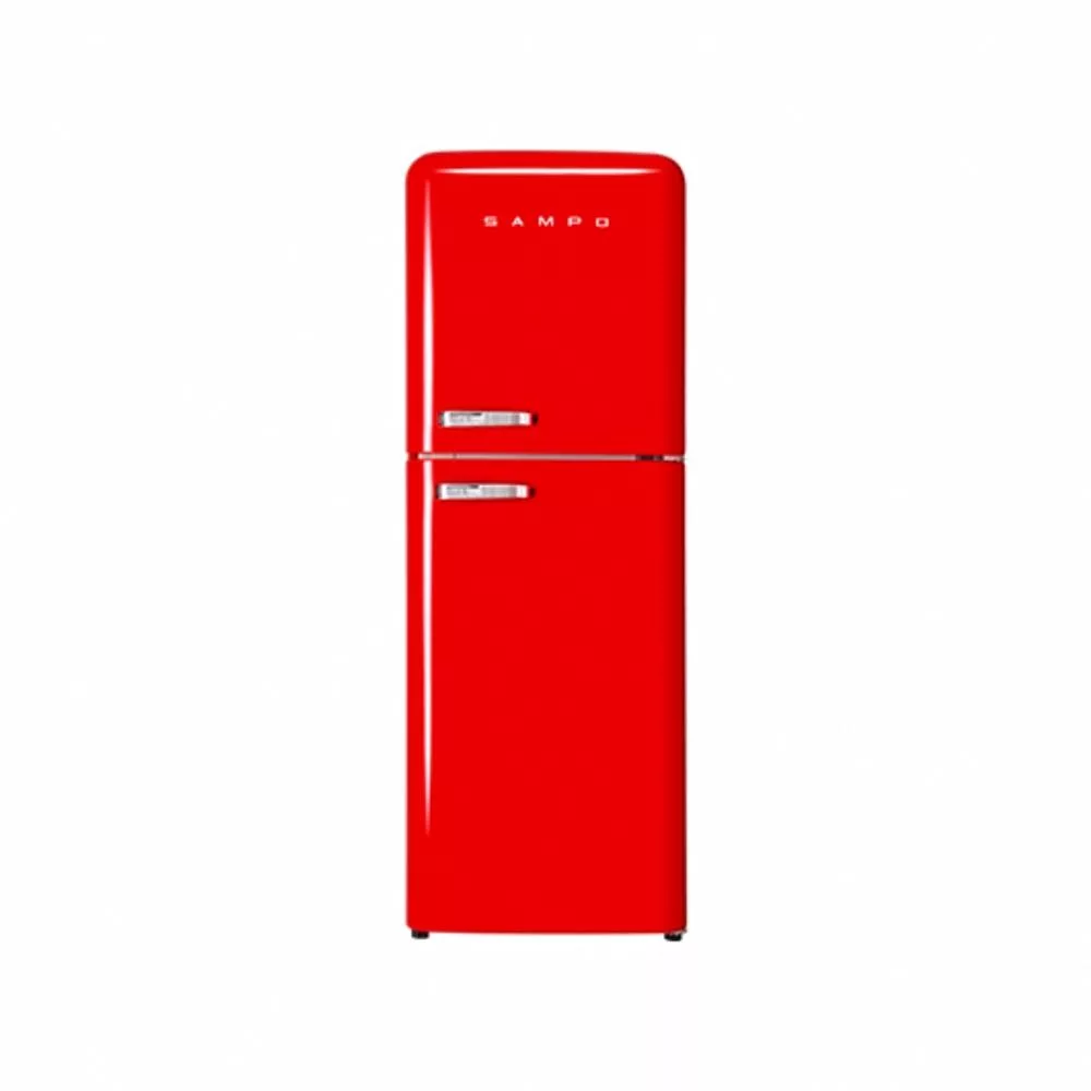 SAMPO聲寶210公升變頻雙門冰箱 SR-C21D(R)緋麗紅