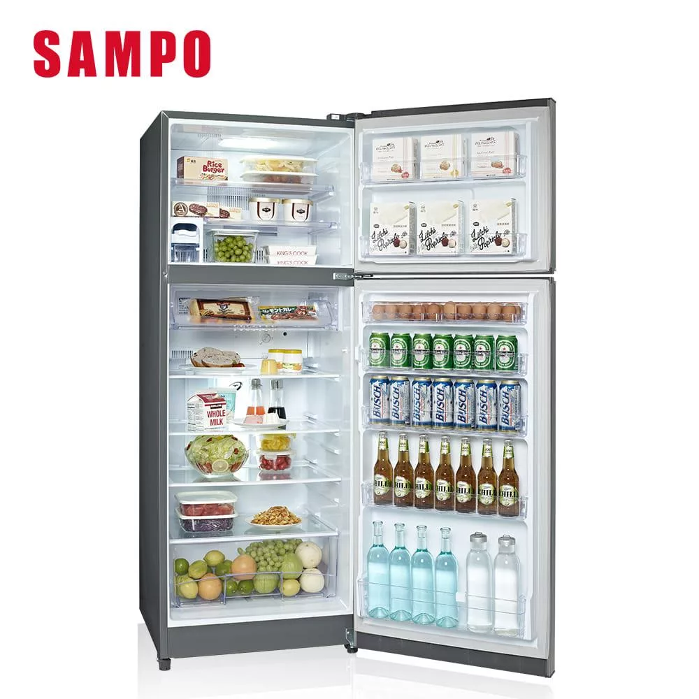 【SAMPO聲寶】480公升變頻雙門冰箱 SR-C48D(S1)《送基本安裝、舊機回收》