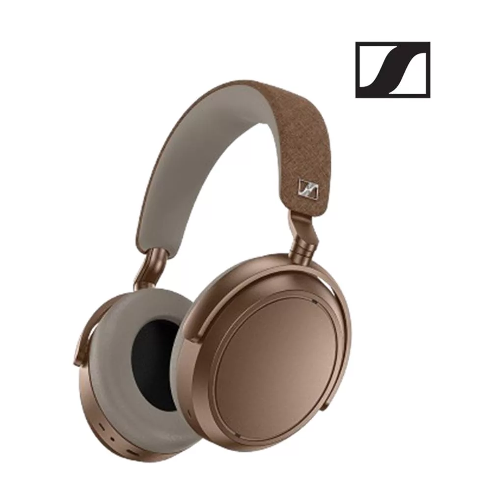 Sennheiser 森海塞爾 MOMENTUM 4 Wireless 高解析 APTX解碼 主動降噪耳罩式藍牙耳機 第四代 宙宣公司貨二年保固 咖啡色