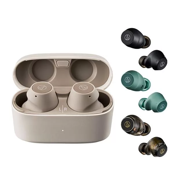 audio technica 鐵三角 ATH-CKS30TW+ 真無線耳機 米白