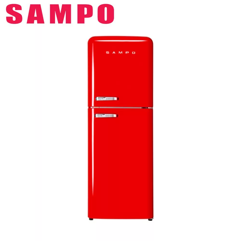 SAMPO聲寶210公升變頻雙門冰箱SR-C21D(R)緋麗紅