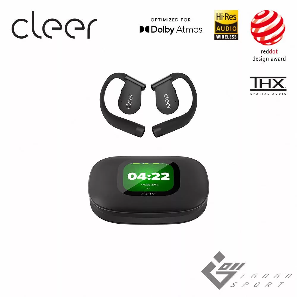 Cleer ARC 5 開放式AI真無線藍牙耳機(音樂版) 曜石黑