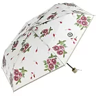 【官方直營】日本Wpc.聯名銀座藝術水族館金魚與光透明手動折傘 白色