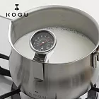 【日本下村KOGU】不鏽鋼夾掛式手沖咖啡溫度計